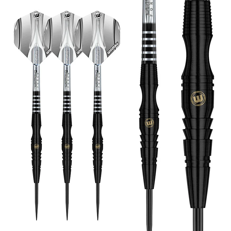 WINMAU Sniper Black Natural Finish 90% Tungsten Darts 22g - 24 Gram 8 WINMAU Sniper Black Natural Finish 90% Tungsten Darts 22g - 24 Gram - Image 8