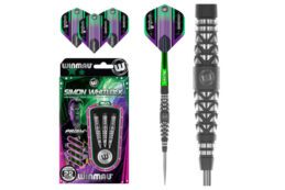 WINMAU Simon Whitlock Shot Blast 90% Tungsten Darts - 24 Gram
