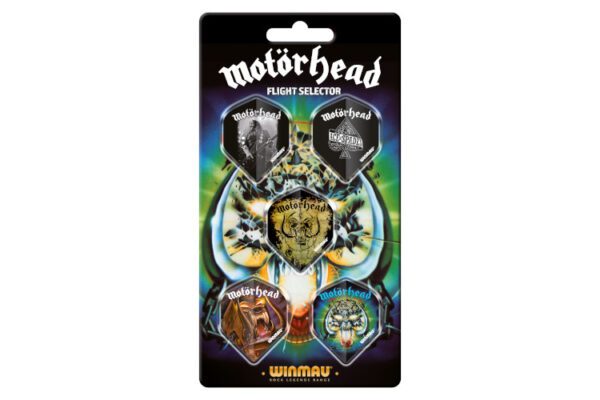 Winmau Motorhead 2024 Flight Collection 100 Micron (Pack of 5 sets of 3 fights)