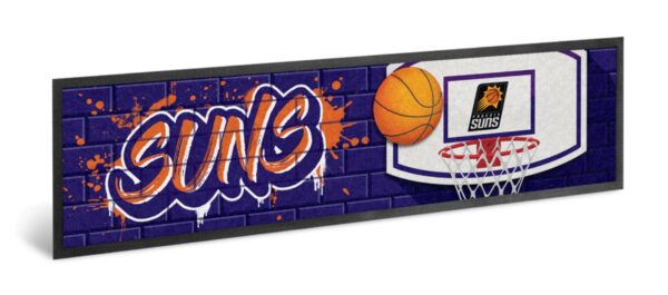 NBA Phoenix Suns Basketball Bar Runner Mat
