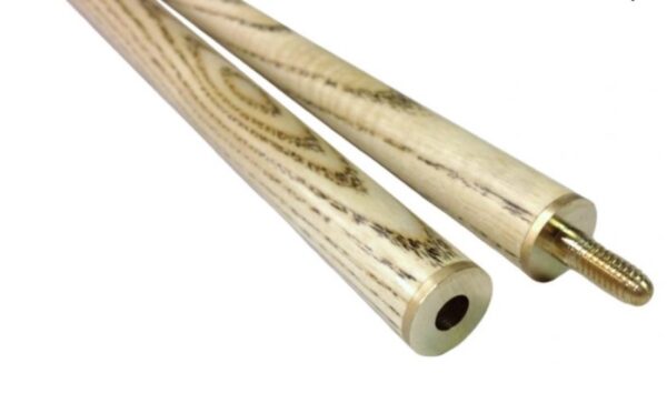 FULL ASH With Red Wood Flame Pool Cue REST and SPIDER Set SATIN CHROME - Image 2