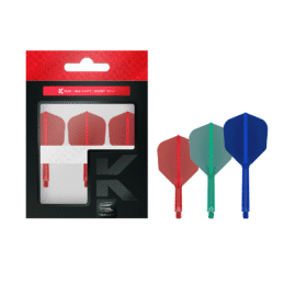 Target K-Flex Moulded Flight & Shaft No.6 Set of 3