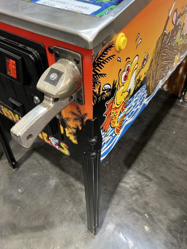 Williams Fishtails Fish Tails Pinball Machine Video Game Restored - Image 7