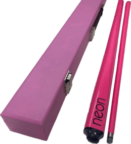 GRAFEX NEON PINK Graphite multi-weight system Pool Snooker Billiard Cue and Pink Cue Case
