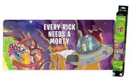 Rick and Morty Space Portal XXL Gaming Computer Desk Mat