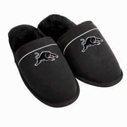 Penrith Panthers NRL Logo Warm Winter Slippers
