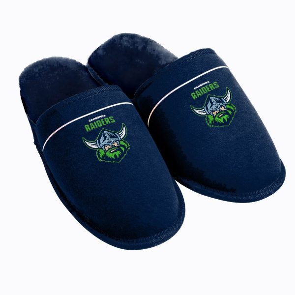 Canberra Raiders NRL Logo Warm Winter Slippers