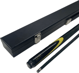 Grafex Art Green Graphite Multi-Weight Pool Snooker Billiard Cue + Black Cue Case