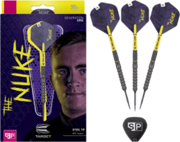 Target Luke Littler The Nuke 90% Gen 1 Tungsten Steel Tip Swiss Point Darts