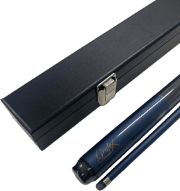 Grafex Tournament Blue New Multi-Weight System Graphite Pool Snooker Billiard Cue and Black Cue Case