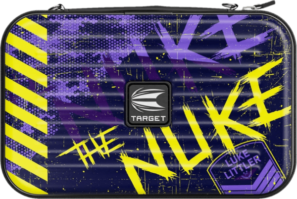 TARGET Luke The Nuke Littler Takoma Wallet XL Holds 2 Sets Assembled Darts 2 Zip Pouches