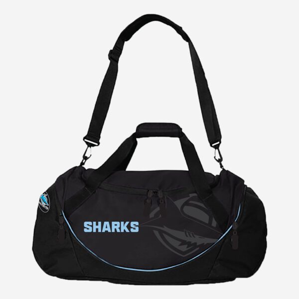Cronulla Sharks NRL Large Shadow Sports Bag Shoulder Strap