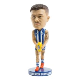 North Melbourne Kangaroos Cameron Zurhaar AFL Bobblehead Collectible Bobble Head Statue