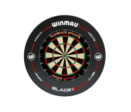 Formula Sports Micro Band 3 Dart Board and Winmau Pro Line Dartboard Surround Set