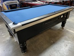 2nd Hand NPC Commercial Pub Pool Table Black 7ft Coin Operated
