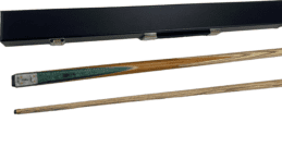 Lumex Cruiser Pool Snooker Billiard Cue Stick Green and Cue Case Set