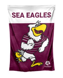 Manly Sea Eagles NRL Retro Mascot Design Wall Flag Banner