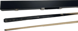 Lumex Wentworth England GREY Pool Snooker Billiard Cue and Black Cue Case Set