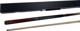 Lumex Wentworth England RED Pool Snooker Billiard Cue and Black Cue Case Set