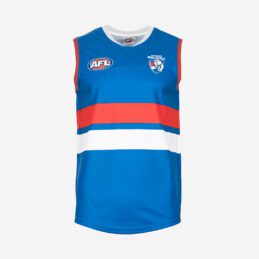 Western Bulldogs AFL Replica Adult Supporter Guernsey Shirt Singlet