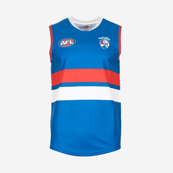 Western Bulldogs AFL Replica Adult Supporter Guernsey Shirt Singlet