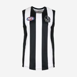 Collingwood Magpies AFL Replica Adult Supporter Guernsey Shirt Singlet