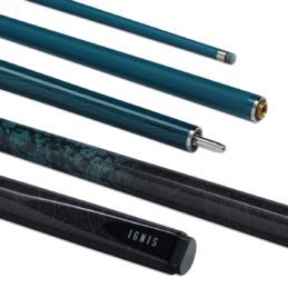 PowerGlide Ignis Carbon Pool Snooker Billiard Cue Black