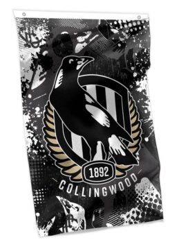 Collingwood Magpies AFL WALL Flag Banner