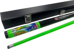 Illusion Herbs Marajuana Hemp Pool Snooker Billiard Graphite Cue and Case Set