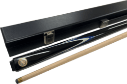 Dufferin Maple Blue Flame Pool Snooker Billiard Cue and Case Set
