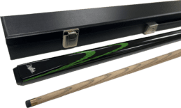 Dufferin S101 Green Pool Snooker Billiard Cue and Case Set