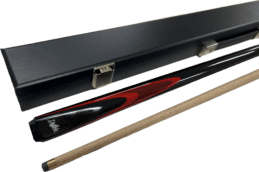 Dufferin S112 Red Pool Snooker Billiard Cue and Case Set