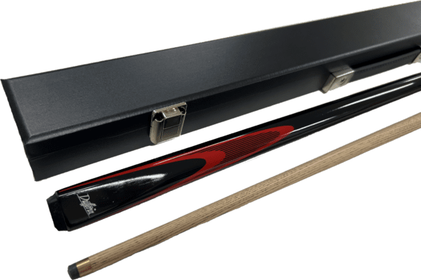 Dufferin S112 Red Pool Snooker Billiard Cue and Case Set
