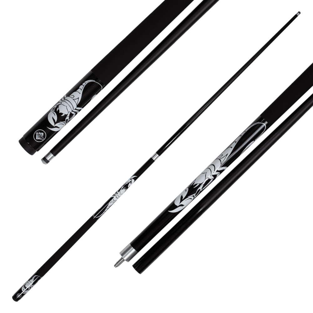 Black Scorpion Graphite Pool Snooker Billiard Cue and Black Cue Case Set 3 Black Scorpion Graphite Pool Snooker Billiard Cue and Black Cue Case Set - Image 3