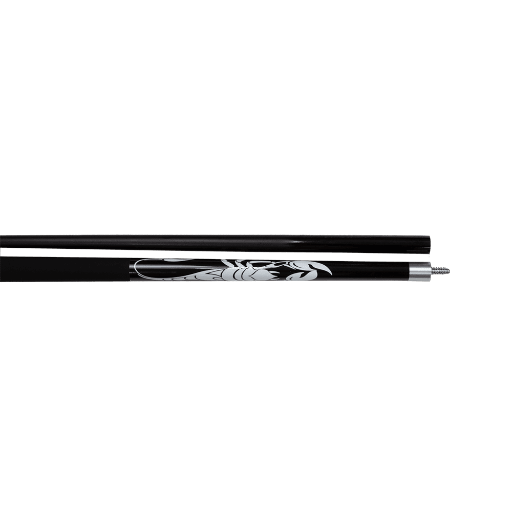 Black Scorpion Graphite Pool Snooker Billiard Cue and Black Cue Case Set 4 Black Scorpion Graphite Pool Snooker Billiard Cue and Black Cue Case Set - Image 4