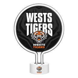 Wests Tigers NRL Team Light Up Neon Bar Sign