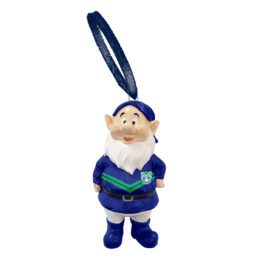 New Zealand NZ Warriors NRL Mini Gnome Christmas Tree Decoration Ornament