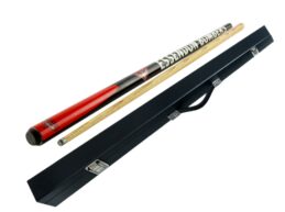 Essendon Bombers AFL Pool Snooker Billiard Cue and Case Set