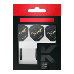 Target Darts Luke Littler K-Flex Moulded Flight & Shaft No.6 Set of 3