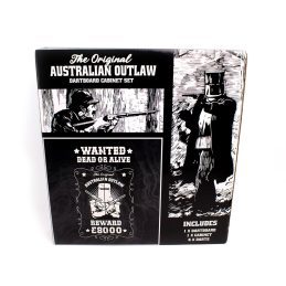 Australian Outlaw Dartboard and Cabinet Set with TX290