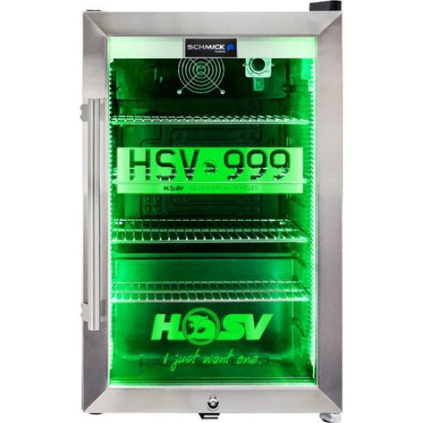 Holden HSV GTRS Branded 70 Litre Light Up Bar Fridge - Add Your Own Number Plate - Image 6