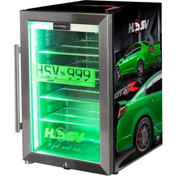 Holden HSV GTRS Branded 70 Litre Light Up Bar Fridge - Add Your Own Number Plate - Image 3