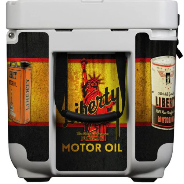 Liberty Rhino Vintage Fuel Brand Roto Molded Foam Injected 50 Litre Ice Box With Longest Ice Retention - Image 4
