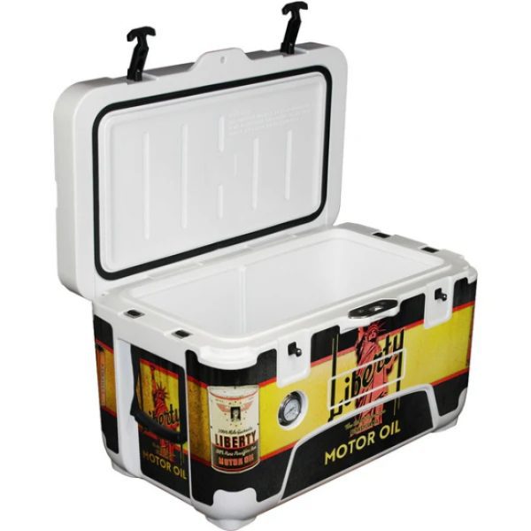 Liberty Rhino Vintage Fuel Brand Roto Molded Foam Injected 50 Litre Ice Box With Longest Ice Retention - Image 5