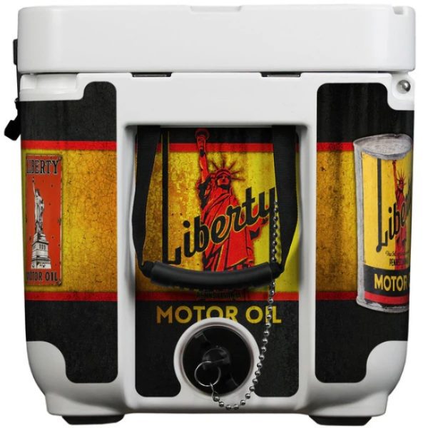 Liberty Rhino Vintage Fuel Brand Roto Molded Foam Injected 50 Litre Ice Box With Longest Ice Retention - Image 6