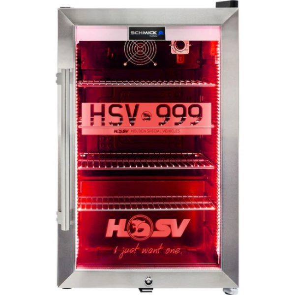 Holden HSV GTSR Maloo Branded 70 Litre Light Up Bar Fridge - Add Your Own Number Plate - Image 6