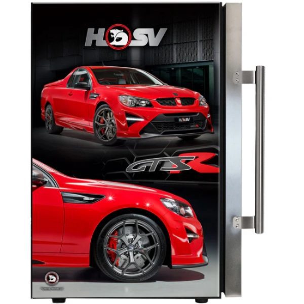 Holden HSV GTSR Maloo Branded 70 Litre Light Up Bar Fridge - Add Your Own Number Plate - Image 7