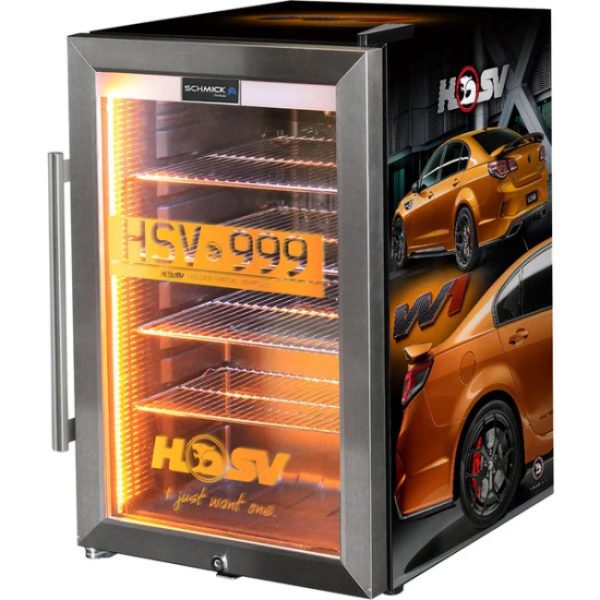 Holden HSV GTSR W1 Branded 70 Litre Light Up Bar Fridge - Add Your Own Number Plate - Image 6