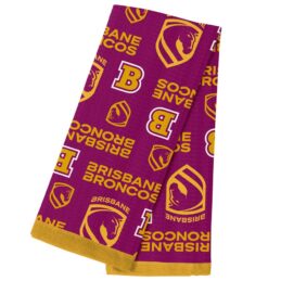 Brisbane Broncos NRL TEAM Cotton Tea Hand Towel