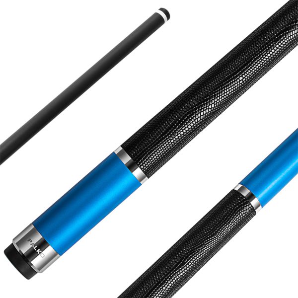 Grafex Gladiator Carbon Fibre Pool Snooker Billiard Cue Blue 12.5mm Tip
